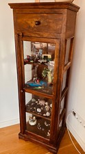 *** Vitrinenschrank Kolonialstil Indien ***