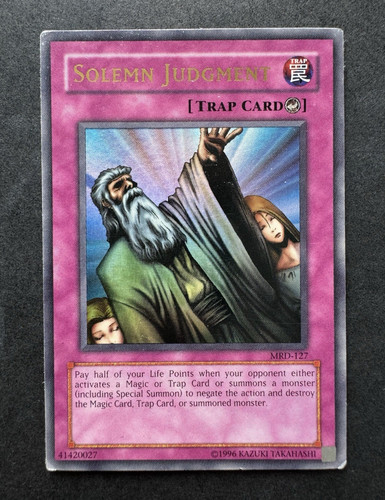 Konami tcg solemn - tcg,