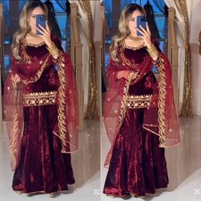 Damen Kleid Pakistaner Salwar