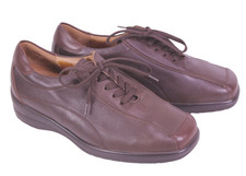 Theresia M.  Schnürschuhe Damen Schuhe Leder Gr. 37 braun Wechselfußbett CR125