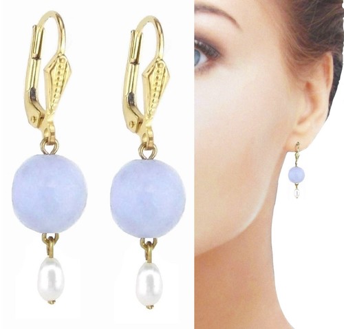 Chalcedon süßwasserperle - chalcedon,