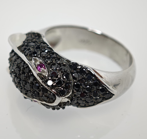 Panther ring 925 - panther,