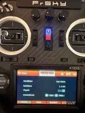 FrSky HORUS X10S  EU/LBT Sender schwarz 2,4Ghz, Akku, Ladegerät, Tasche, Handb.