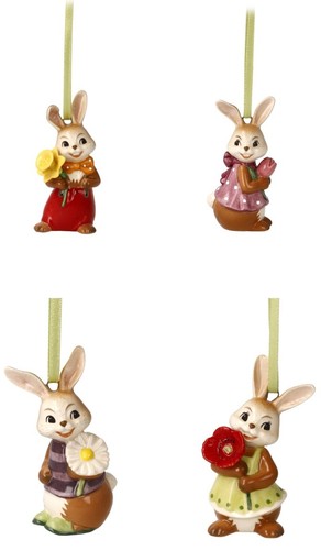 Goebel mini bunni hase set - hase,