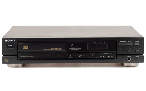 Sony cdp 390 player - cd, schwarz