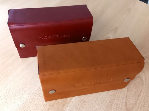 Kassettenbox mc koffer - 2x, mc-kassettenbox