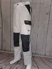 DASSY Bundhose BOSTON weiß/grau zweifarbig Malerhose Trockenbau Arbeitshose