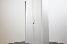 Delta V Aktenschrank, 5OH, lichtgrau, Rollo, gebraucht