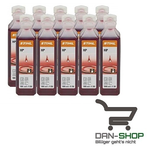 10x 100ml stihl zweitaktöl - 10x,