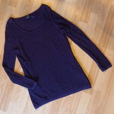 Madeleine LA Shirt Gr. 40/42 Aubergine Doppellagig