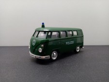Welly VW T1 Bulli Transporter Polizei Modellauto
