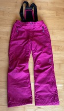 CMP Snowboardhose Schneehose Skihose Pink Mädchen Gr. 152 Schneefang Träger