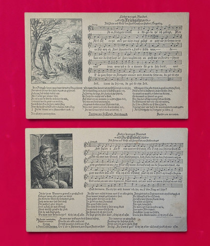 Historische liedkarten ak - historische,
