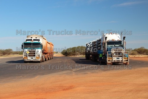 Lkw foto road train australien - train,