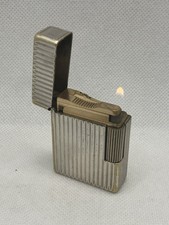 ST Dupont Feuerzeug Linie 1 versilbert / guter Zustand