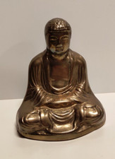 Messing Figur Meditation Asien Dekoration