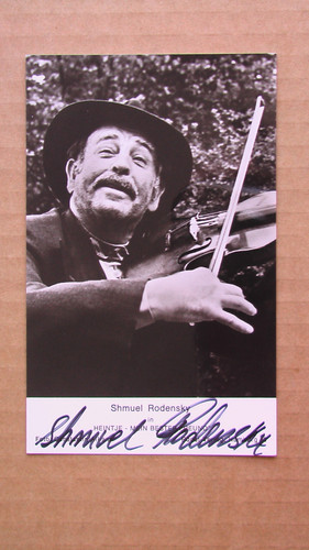 Shmuel rodensky autogramm - shmuel,