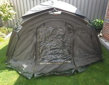 Fox Euro Classic Easy Dome Karpfen-Zelt "1-Mann" Bivvy / Bivy Angeln Angel-Zelt