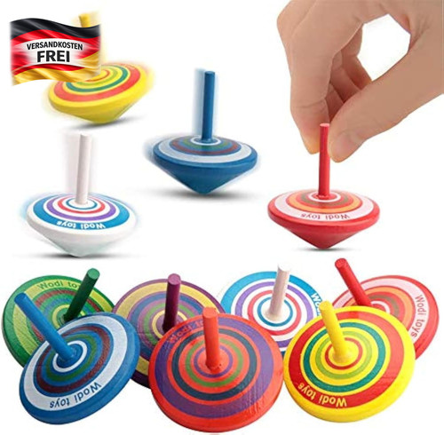 Holz kreisel set für kinder - set,