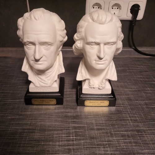 Büste goethe und schiller - goethe,