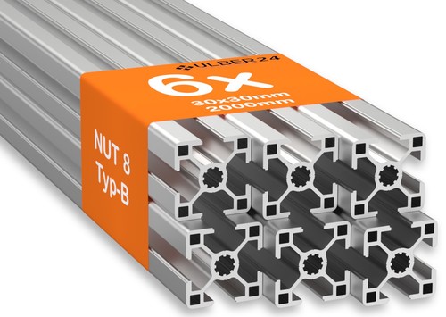 Aluprofil 30x30 nut typ b - aluprofil,