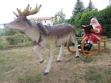 Rentier Schlitten Set XXL +