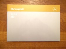 Maintenance book 507 D 510