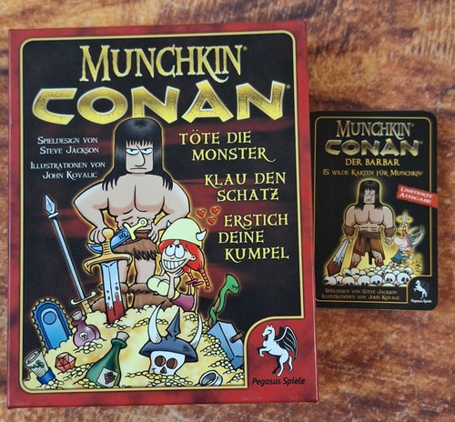 Munchkin conan booster der - +, "der