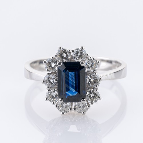 Ring aus 750er weißgold - ring,