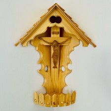 Herrgottswinkel Wand-Eck-Kruzifix-Ikone Holz Kreuz Ecke Schrein Jesus Christus