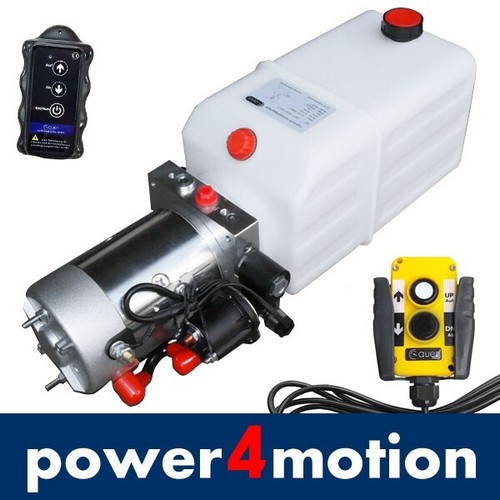 Hydraulikaggregat 12v 2000w - 7l,