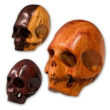 Unikat Edelholz Totenkopf Geschnitzt schädel skull anhänger rar selten ebenholz