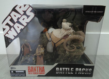 STAR WARS 30TH ANNIVERSARY EXCLUSIVE BANTHA with TUSKEN RAIDERS BATTLE PACK