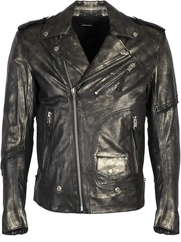 Diesel lederjacke ingran - diesel,