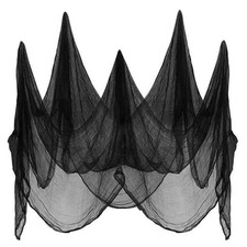 Halloween Schwarzer Stoff