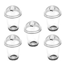  5 Pcs Klare Trinkbecher Kaffe