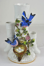 schöne alter Vase Vögel mit