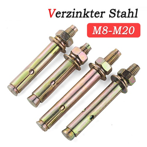 Stahlanker verzinkt m20 - verzinkt, m8-m20