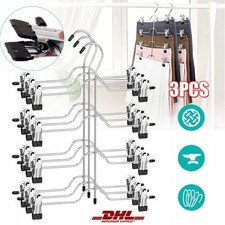 3 Metall Hosenbügel