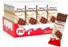 40x KINDER COUNTRY Crunchy