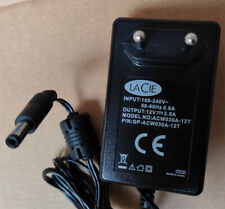 Original Netzteil LACIE 12V  2.5A Stromkabel Ladekabel Ac Adapter GP-ACW030A-12T