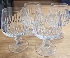 4 Bleikristall-Gläser /