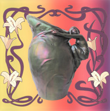 Art Nouveau Jérôme Massier Fils by Lucien Levy-Dhurmer Keramik Jugendstil Vase