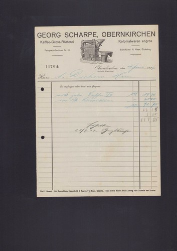 Obernkirchen rechnung 1914 - obernkirchen,,