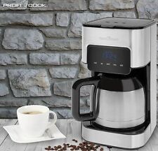 Profi Cook PCKA1191 Digitale Kaffeemaschine 1,2L Thermokanne 800W LCD UhrAUTOOFF