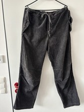 French Connection, Herrenhose, Gr 30, Cargopants, Schwarz, Cord