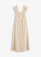 Leinen-Maxikleid Gr. 38