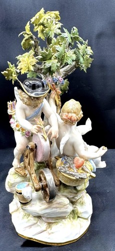 Meissen porzellanfigur engel - meissen,