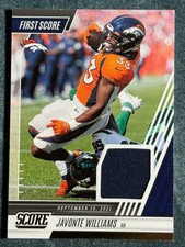 Javonte Williams Jersey Patch