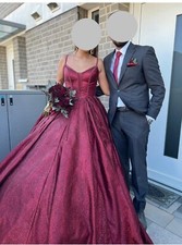 Henna Kleid / Abendkleid rot /